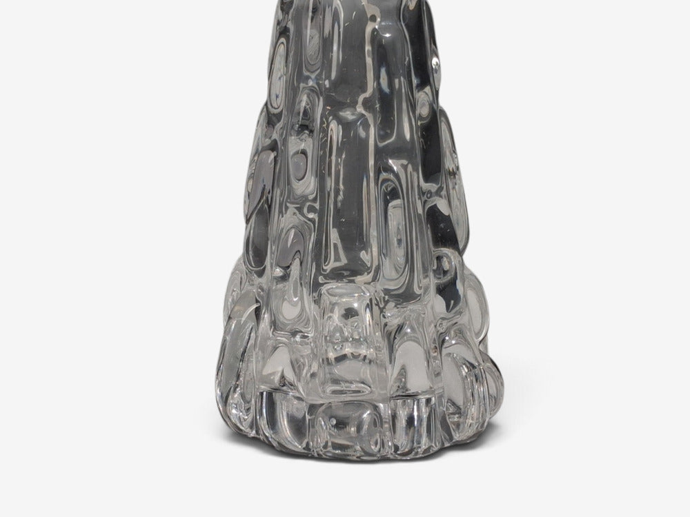 Carl Fagerlund, Table Lamps, Textured Glass, Chrome, Sweden, 1960s