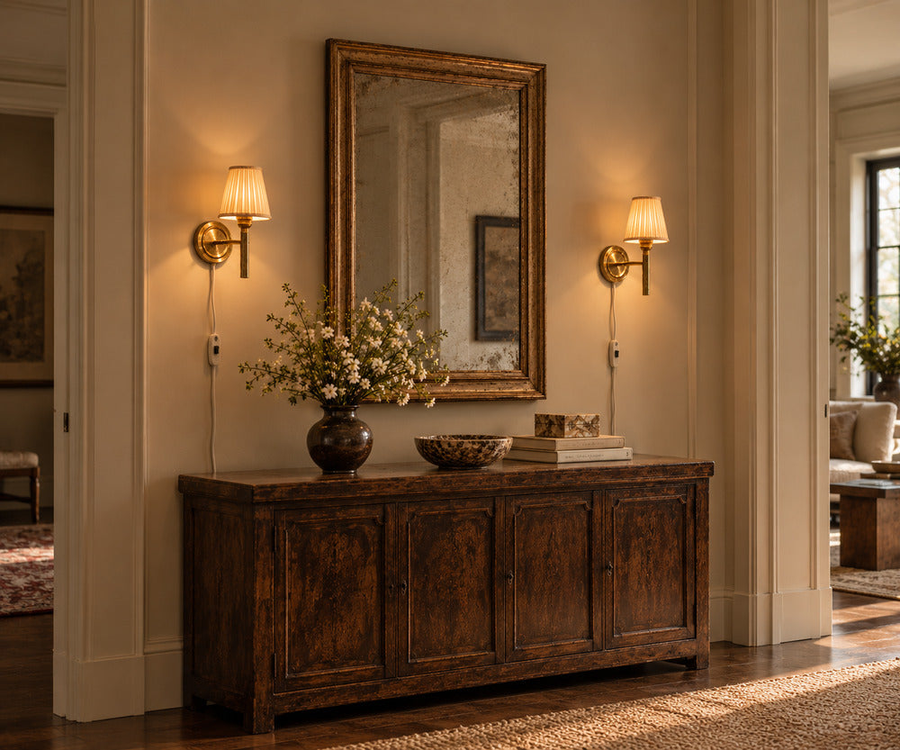 Abo Randers, Danish Modern, Wall Sconces, Brass, Denmark, 1980s