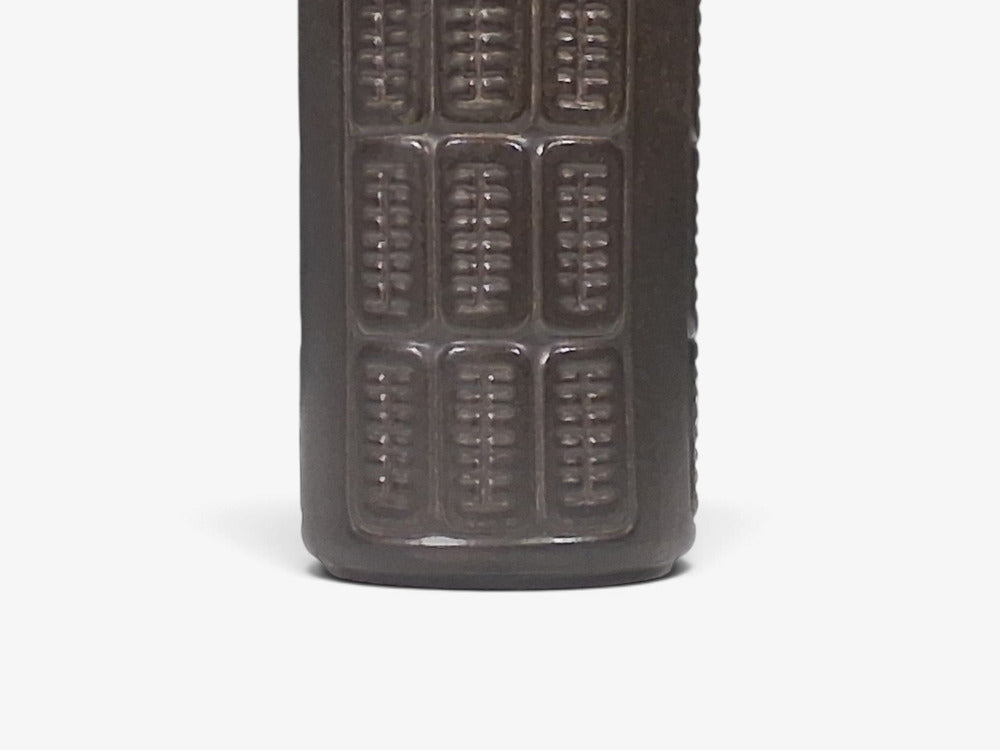 Søholm Stentøj, Table Lamp, Brown Glazed Stoneware, Denmark, 1960s