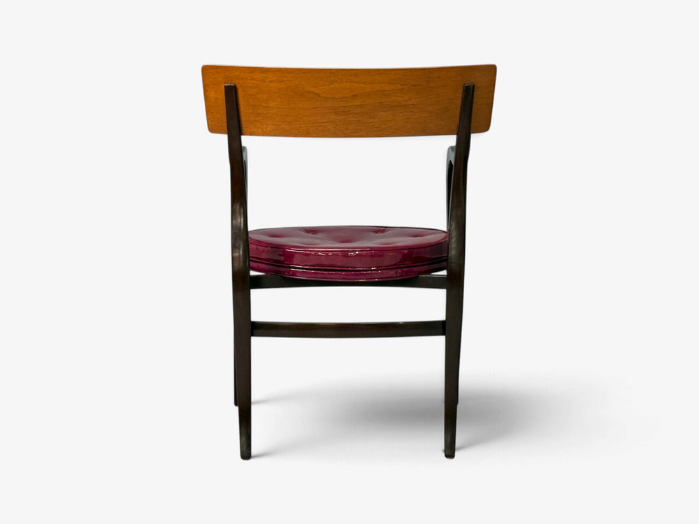 Edward Wormley, Alexandria Armchairs, Mahogany, Walnut, United States, 1960s