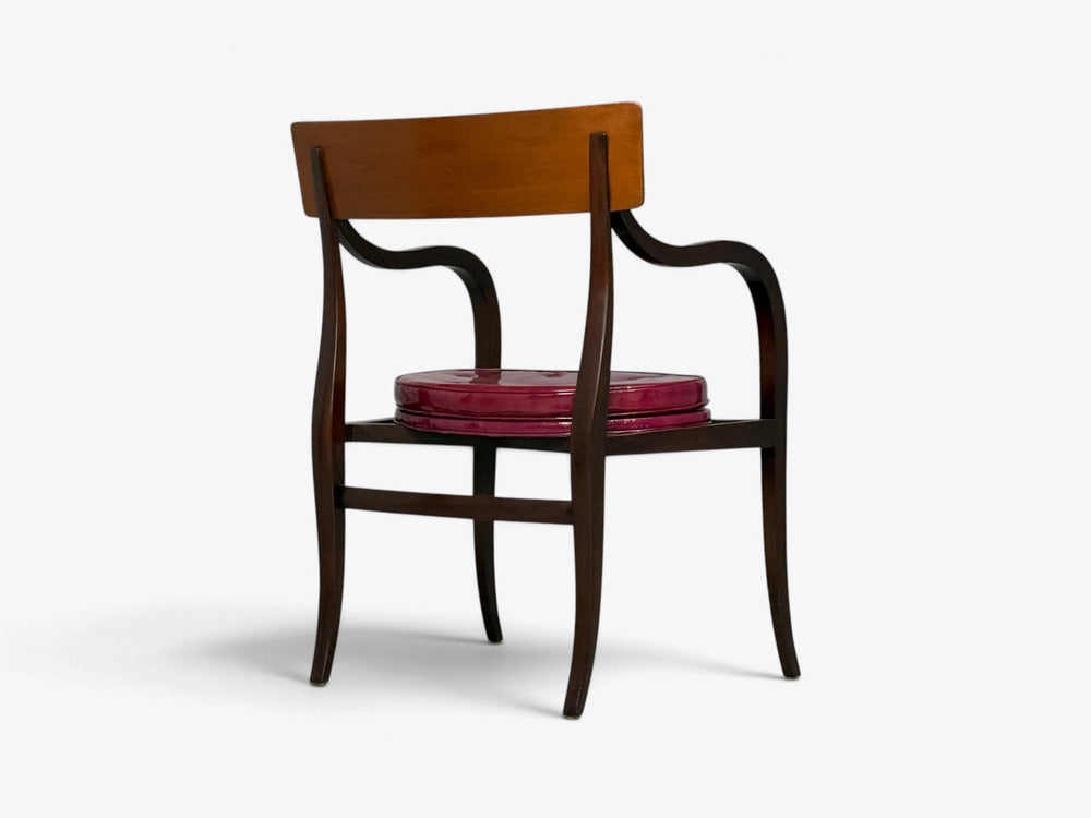 Edward Wormley, Alexandria Armchairs, Mahogany, Walnut, United States, 1960s