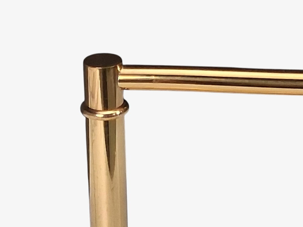Swedish Modern, Articulating Table Lamp, Solid Brass, Sweden, 1980s