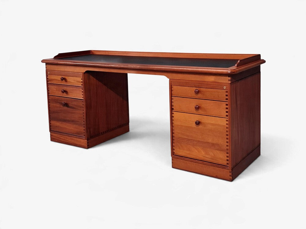 Andreas Hansen, Danish Modern, Partners Desk, Teak, Denmark, 1960s