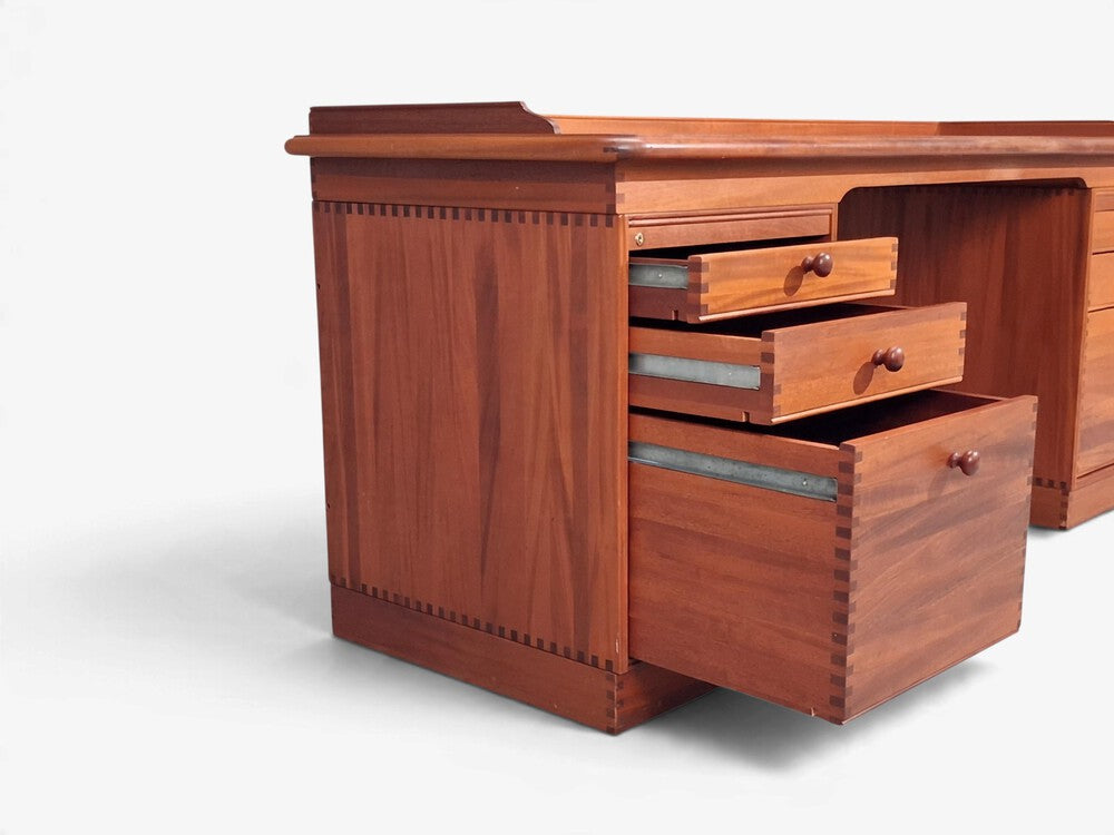 Andreas Hansen, Danish Modern, Partners Desk, Teak, Denmark, 1960s