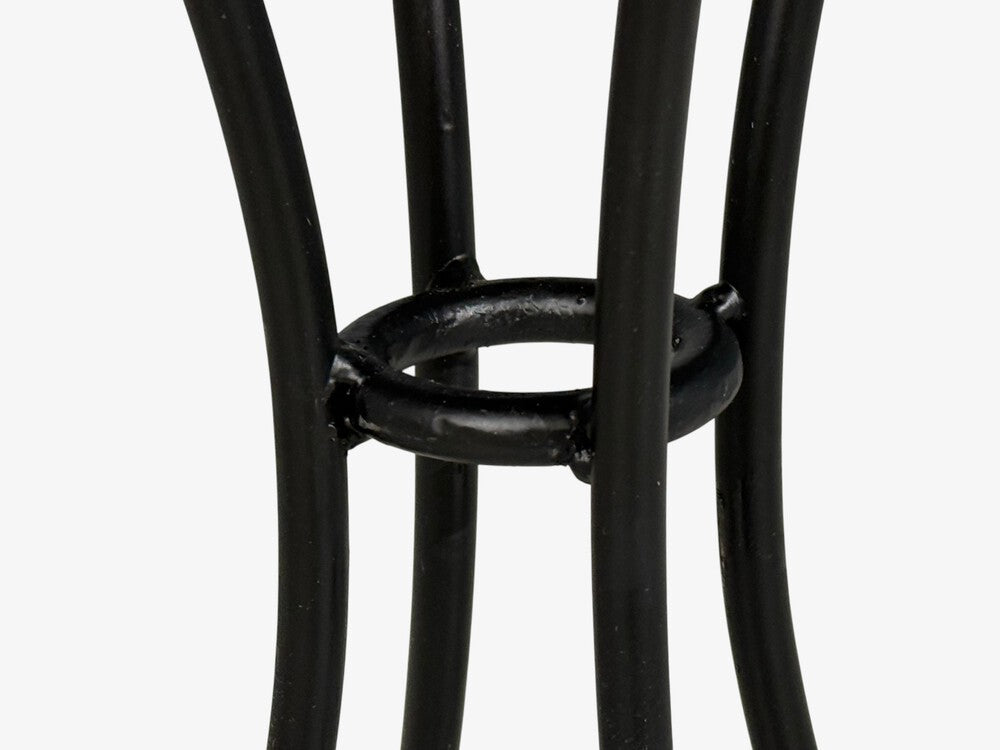 Jean-Michel Frank Style, Side Tables or Gueridons, Painted Iron, 20th c.