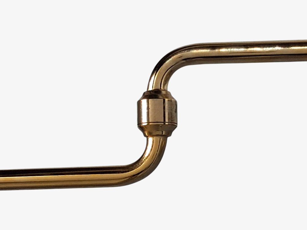 RAF, Articulating Wall Sconces, Brass, Gilt Metal, Sweden, 1970s