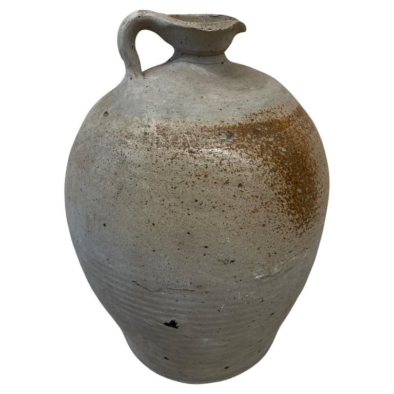 Vintage Mid-Century French Provincial Stoneware Pottery, Jar/Jug/Vase/Vessel